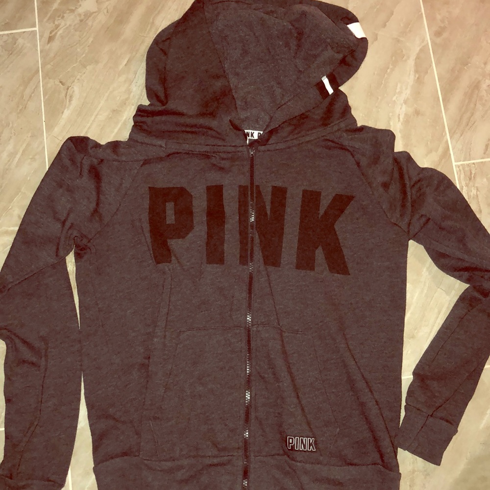 PINK. zip up
